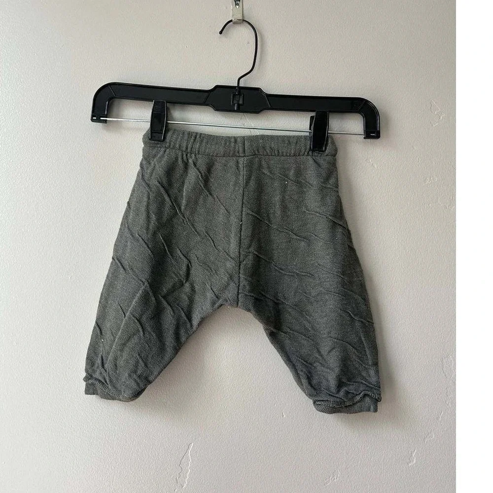 Zara Baby Corduroy Harem Pants Gray 3-6M Scandi Baby Neutral Coastal Euro Summer